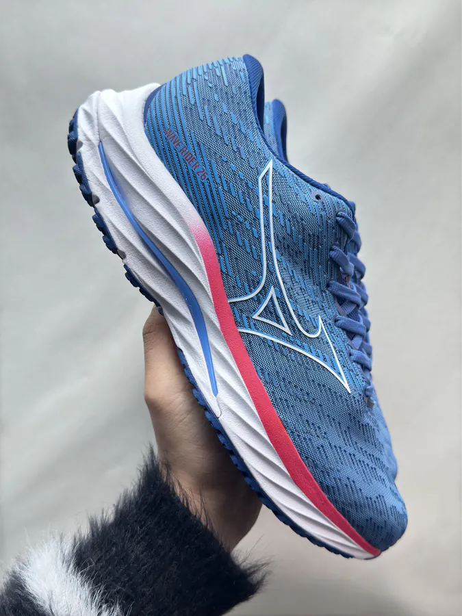 Mizuno Wave Rider 26 2E Blue Red
