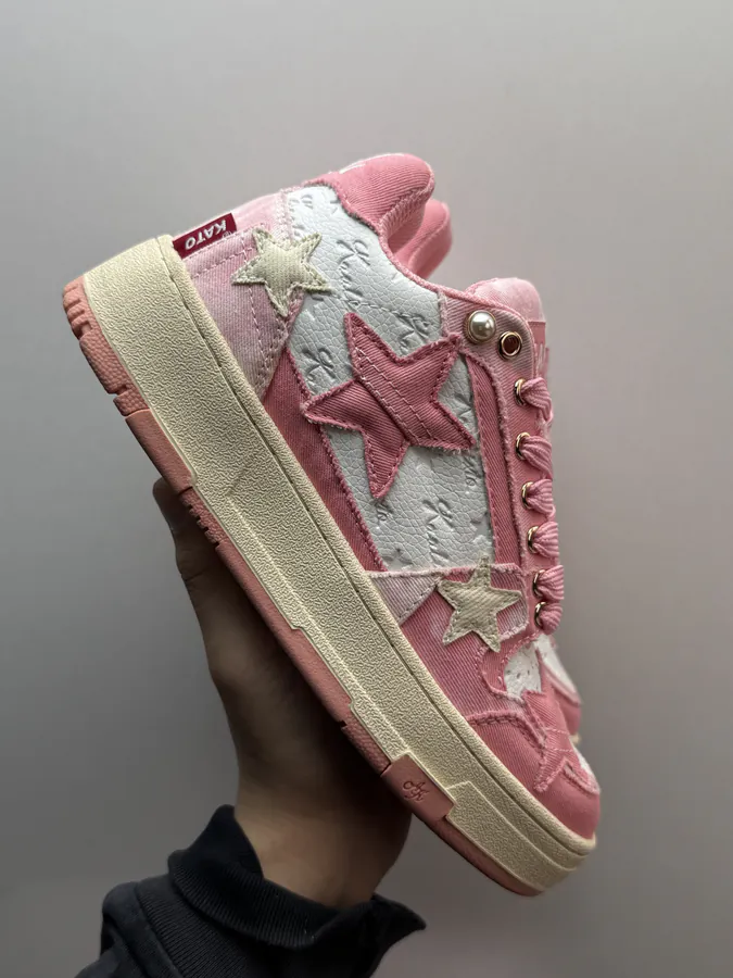 KAALIXTO Pink Cloud Stars Stars Shoe