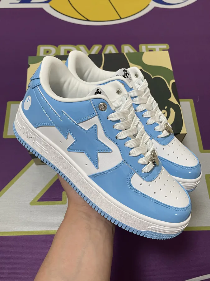 A BATHING APE STA Calfskin Sneaker
