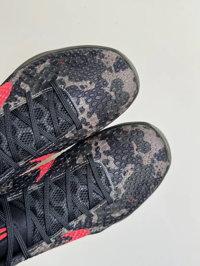 Kobe 6 with Manba Foundation Black Red