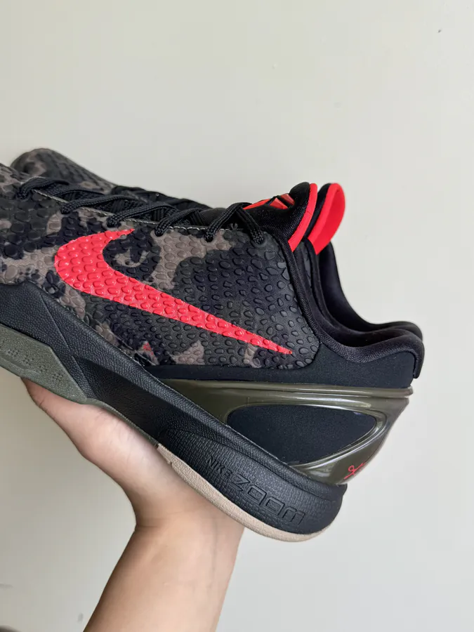 Kobe 6 with Manba Foundation Black Red
