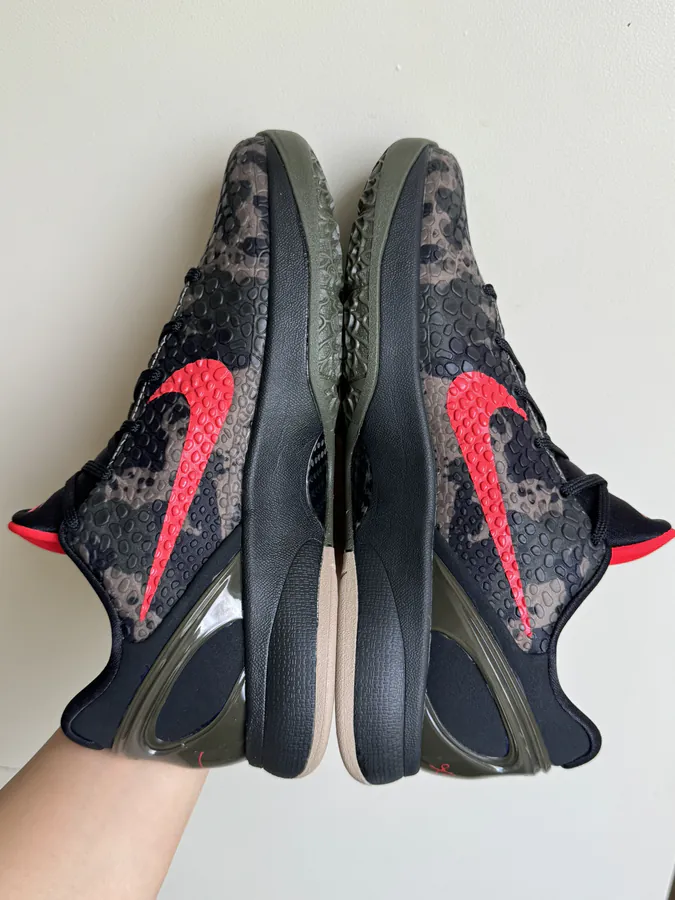 Kobe 6 with Manba Foundation Black Red