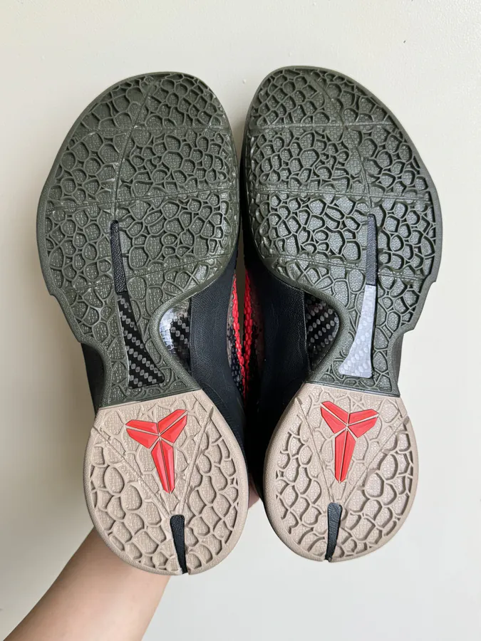 Kobe 6 with Manba Foundation Black Red