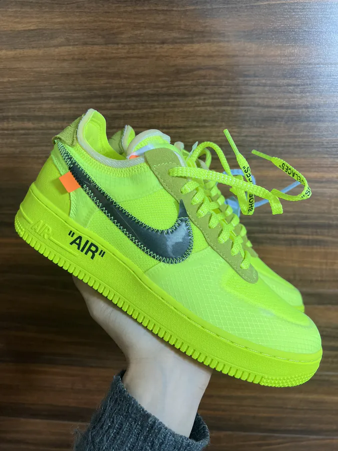 OW Air Force Fluorescent Green