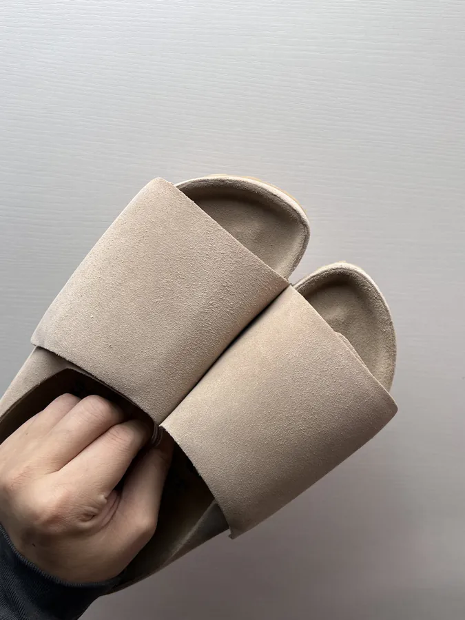 Fear of God x Birkenstock Velvet Brown