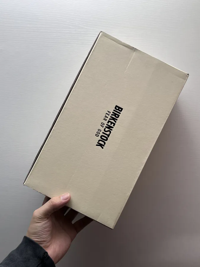 Fear of God x Birkenstock Velvet Brown