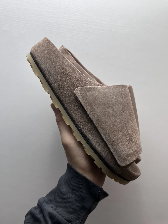 Fear of God x Birkenstock Wool Trimmed Brown