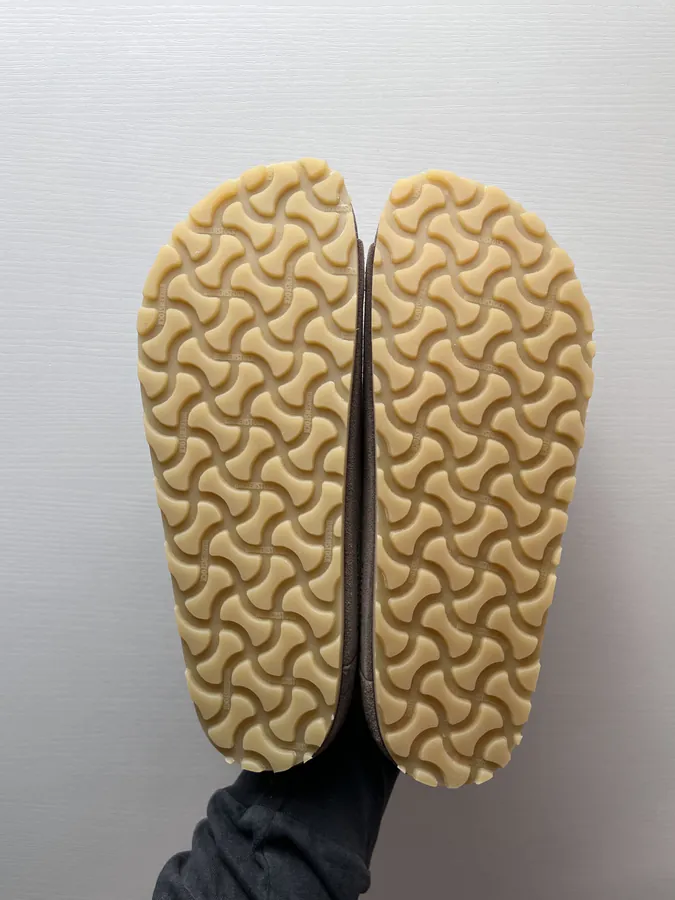Fear of God x Birkenstock Wool Trimmed Brown