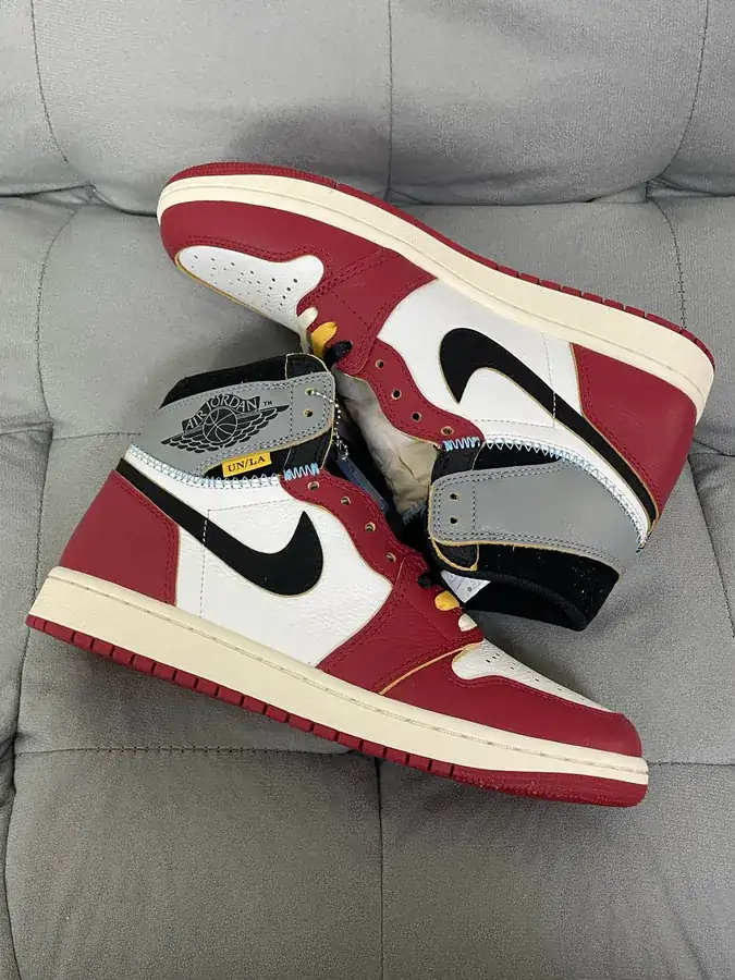 Union x Air 1 High Top Retro Basketball Shoes