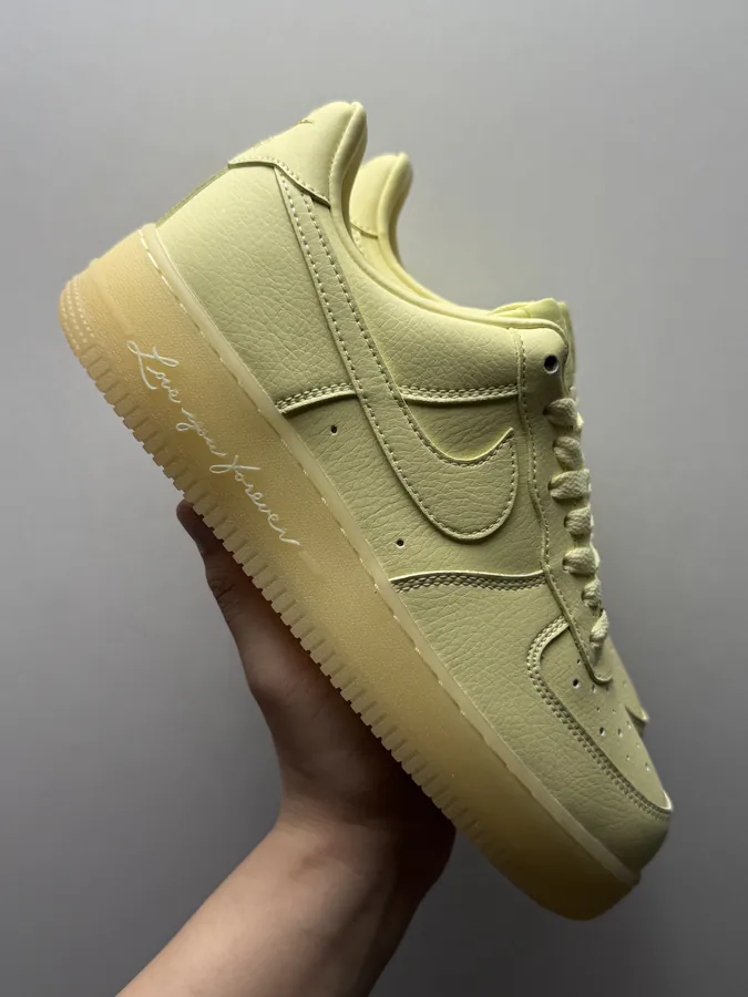 NOCTA x Nike Air Force 1 'Love You Forever' Yellow