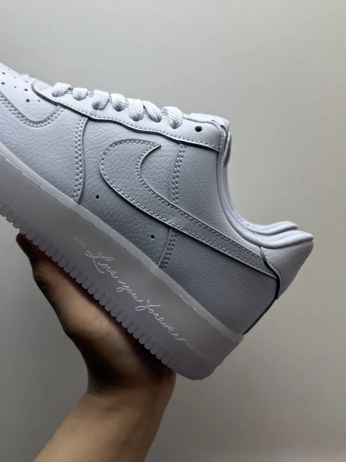 NOCTA x Nike Air Force 1 'Love You Forever' Purple Silver