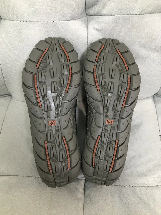 CAT Low Top Hiking Boots in Gray