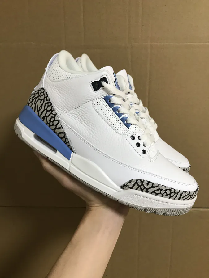 North Face Blue and White Blue Color