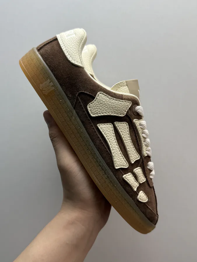 AMIRI Pacific Bones White Brown