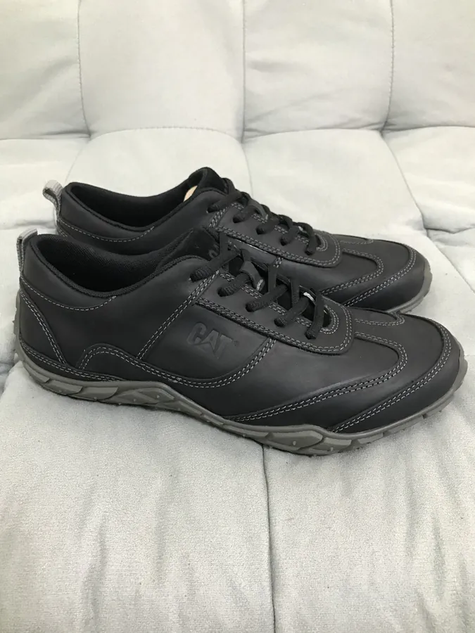 CAT Kater Low Top Hiking Boots in Gray