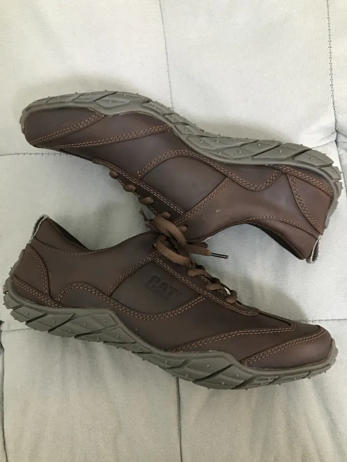 CAT Low Top Hiking Boots in Brown