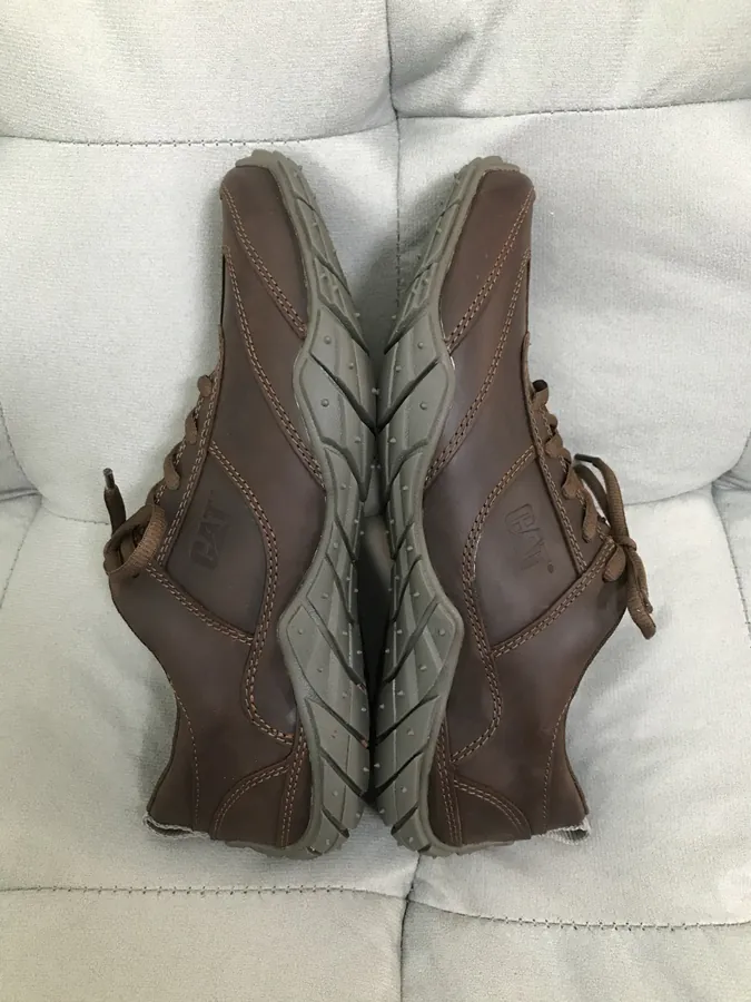 CAT Low Top Hiking Boots in Brown