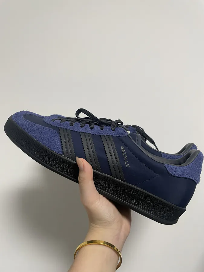 Adi Samba Gazelle Training Shoes in Mulberry Purple
