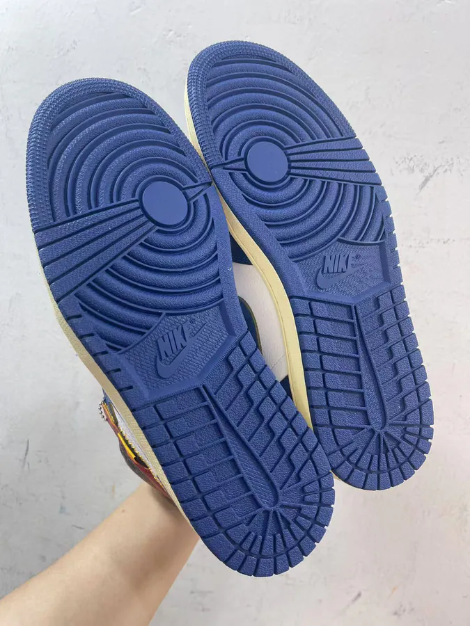 Union x Air 1 Retro High Og Nrg Z款 Vintage Basketball Shoes