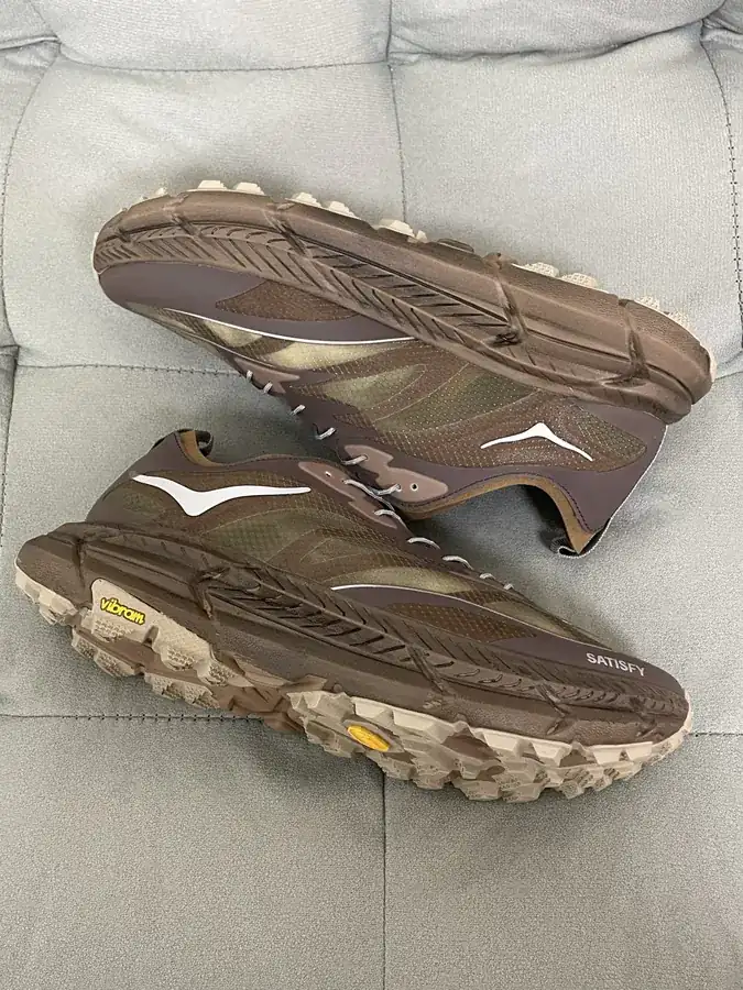 Satisfy x ONE ONE Mafate Speed 4 Low Top Running Shoes