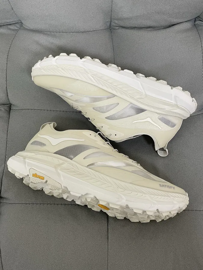 Satisfy x ONE ONE Mafate Speed 4 Low Top Running Shoes