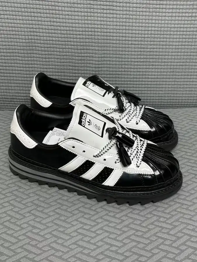 Ot Collaboration White and Black Shoes