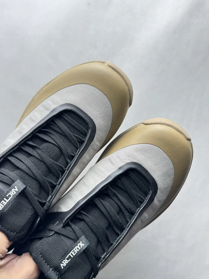 Vertex Aine Brown and Gray Outdoor Sneaker