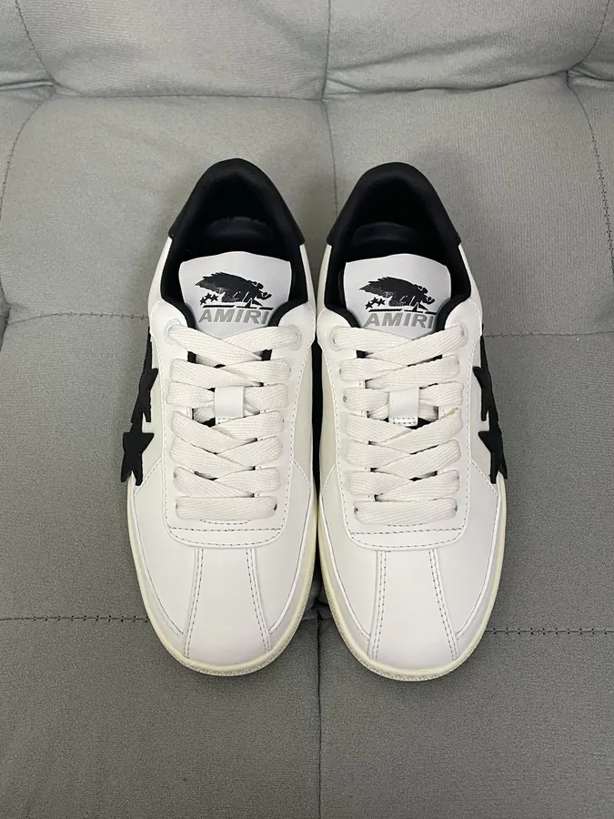 Amiri Pacifc Leather Low Top Sneaker for Men