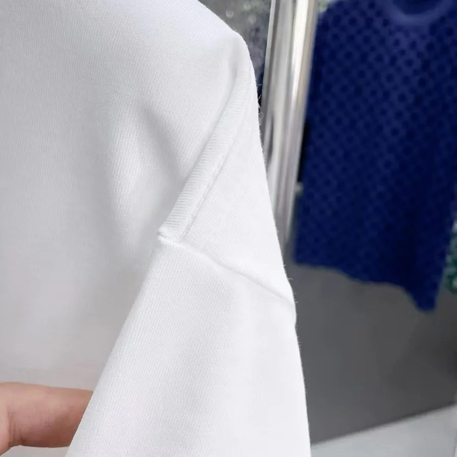 Giorgio Armani Printed Round Neck Short Sleeve T Shirt