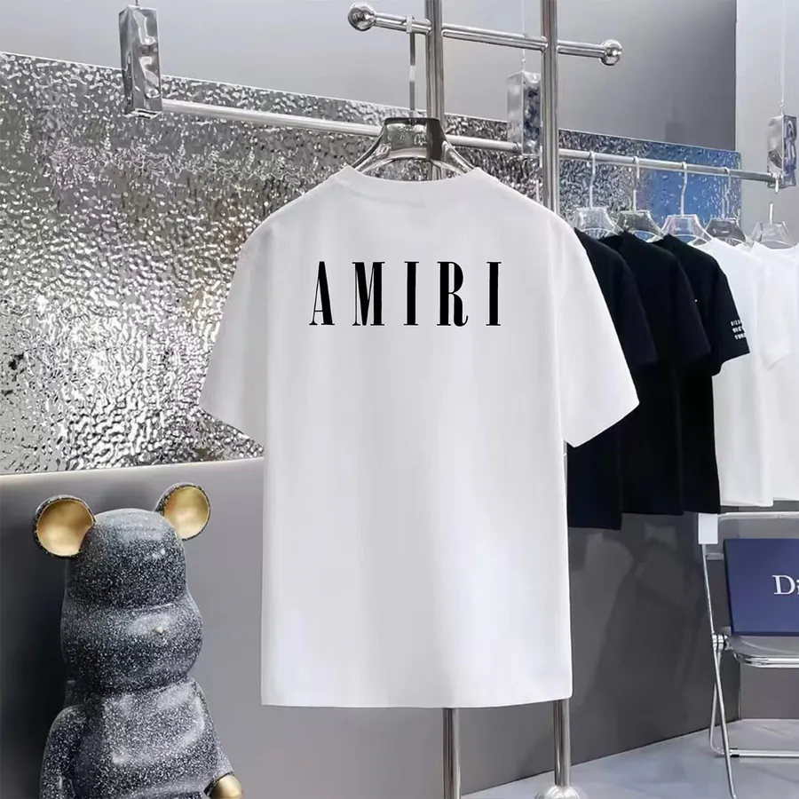 Giorgio Armani Printed Round Neck Short Sleeve T Shirt