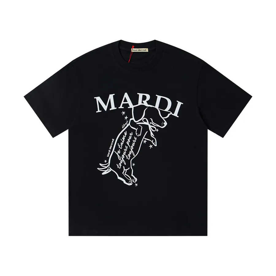 Mardi Mercredi Jumping Pup Series Oversized T Shirt