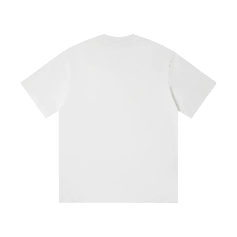 Mardi Mercredi Side Line Puppy Series Round Neck Short Sleeve T Shirt