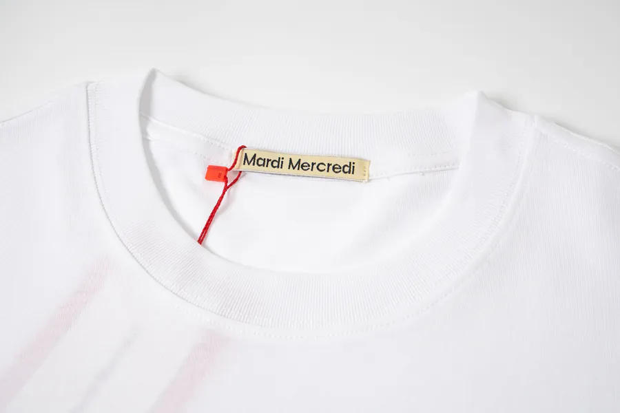 Mardi Mercredi Classic Pug Series Loose Round Neck Short Sleeve T Shirt
