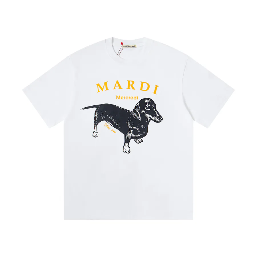 Mardi Mercredi Classic Pug Series Loose T Shirt