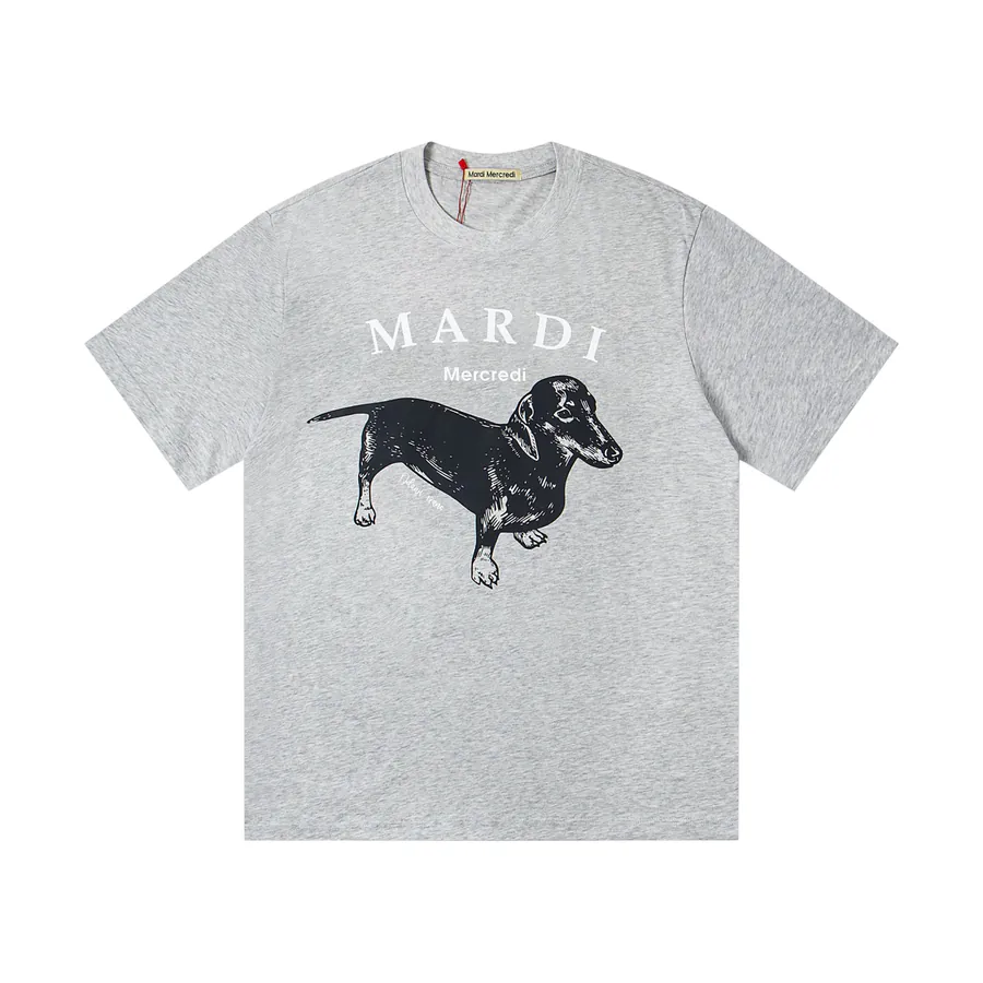 Mardi Mercredi Classic Pug Series Oversized T Shirt