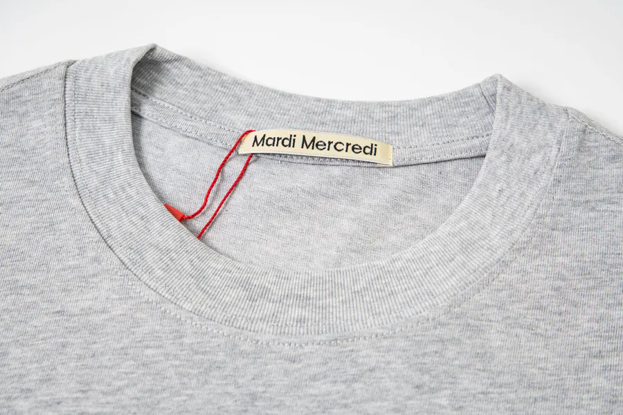 Mardi Mercredi Classic Pug Series Oversized T Shirt