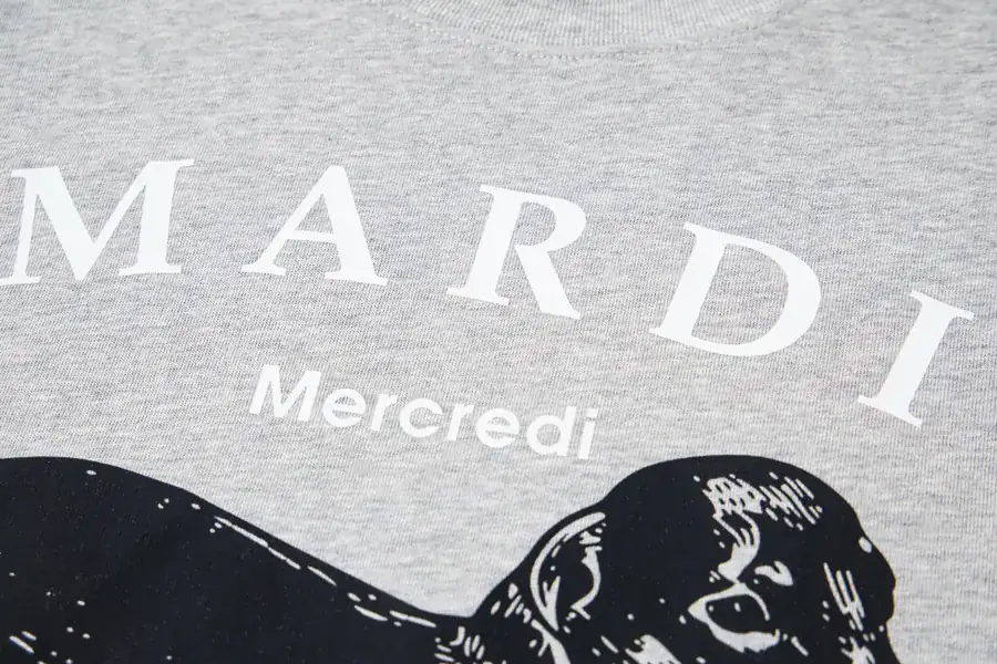 Mardi Mercredi Classic Pug Series Oversized T Shirt