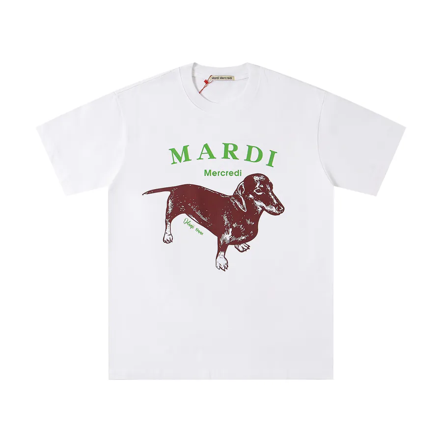 Mardi Mercredi Classic Pug Series Loose T Shirt