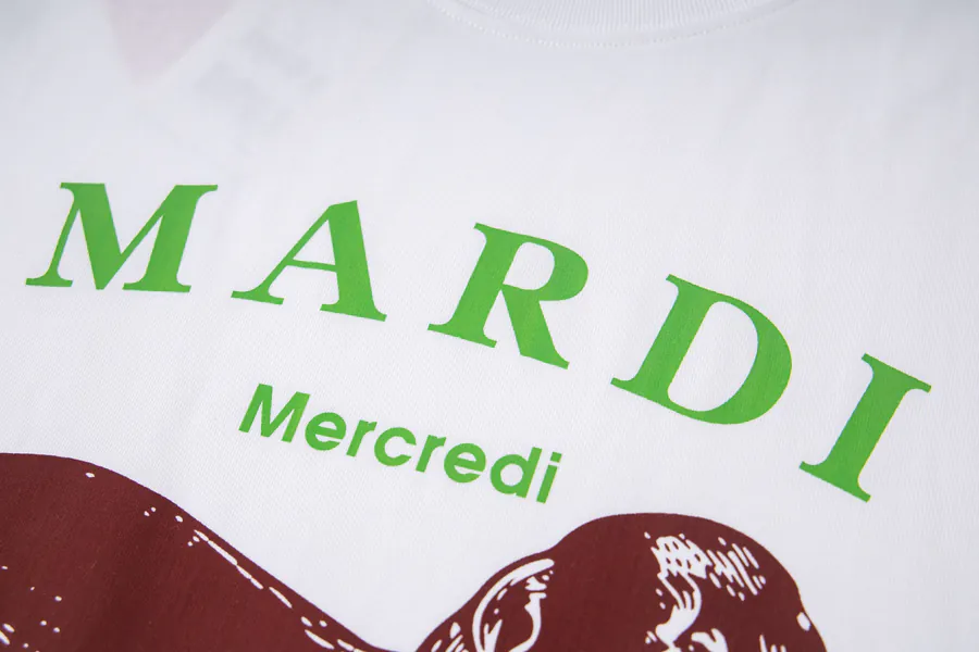 Mardi Mercredi Classic Pug Series Loose T Shirt