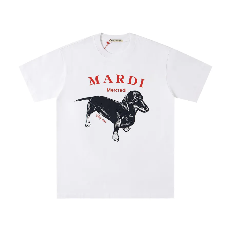 Mardi Mercredi Classic Pug Series Loose T Shirt