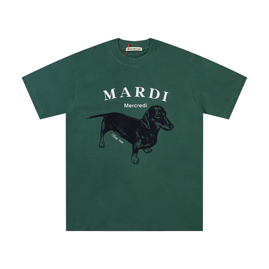 Mardi Mercredi Classic Pug Series Loose T Shirt