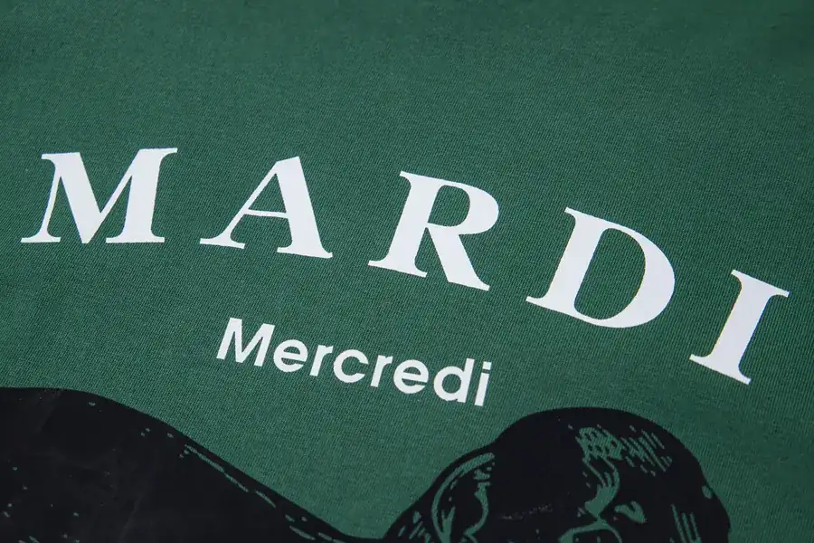 Mardi Mercredi Classic Pug Series Loose T Shirt