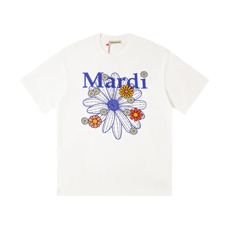 Mardi Mercredi Plant Flower Multi Flower T Shirt