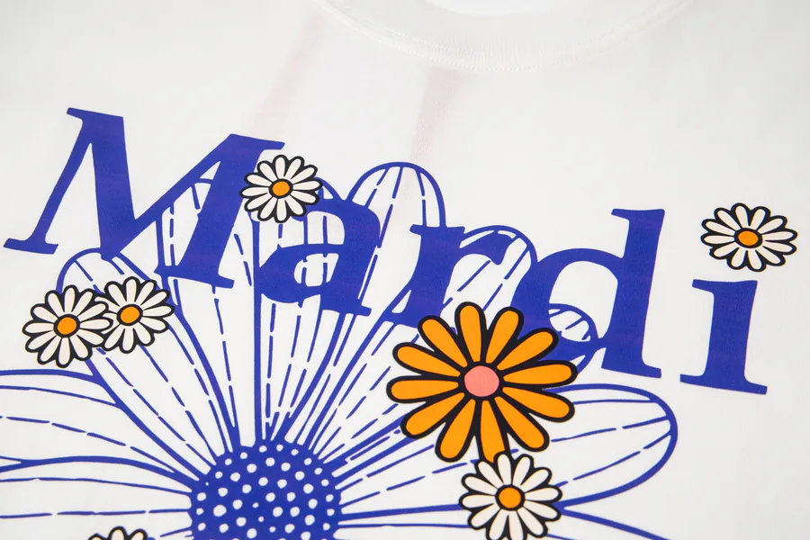 Mardi Mercredi Plant Flower Multi Flower T Shirt