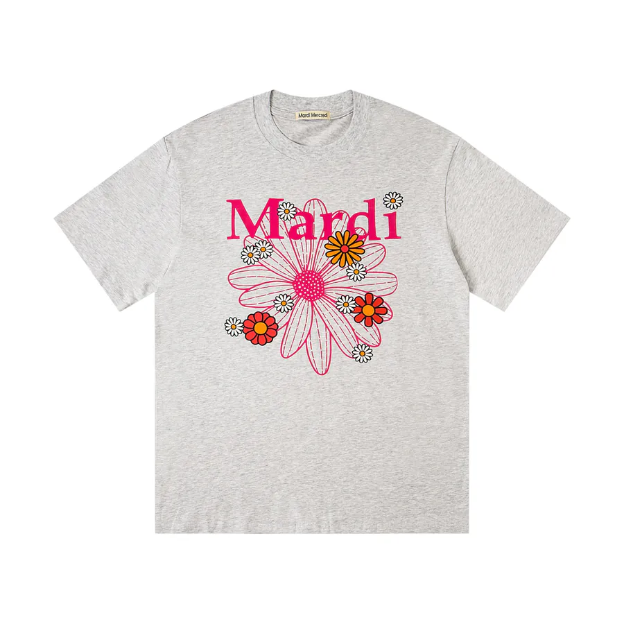 Mardi Mercredi Plant Flower Multi Flower T Shirt