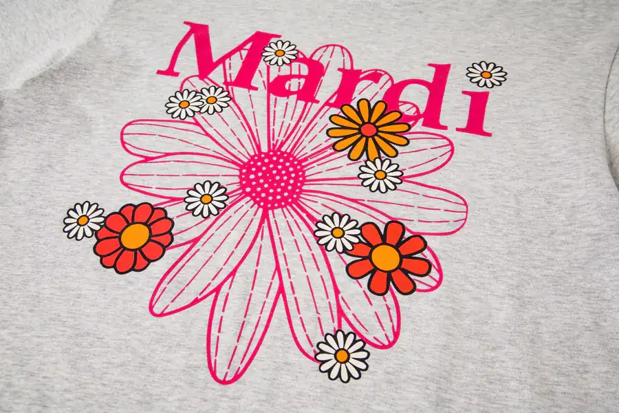 Mardi Mercredi Plant Flower Multi Flower T Shirt