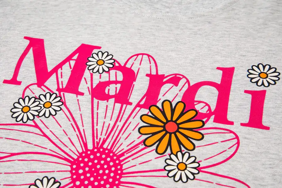 Mardi Mercredi Plant Flower Multi Flower T Shirt