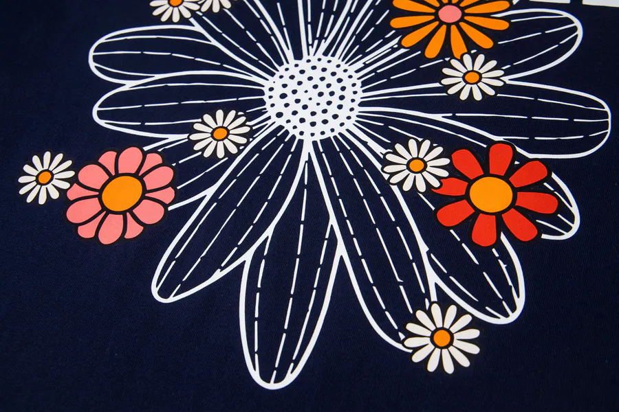 Mardi Mercredi Plant Flower Multi Flower T Shirt