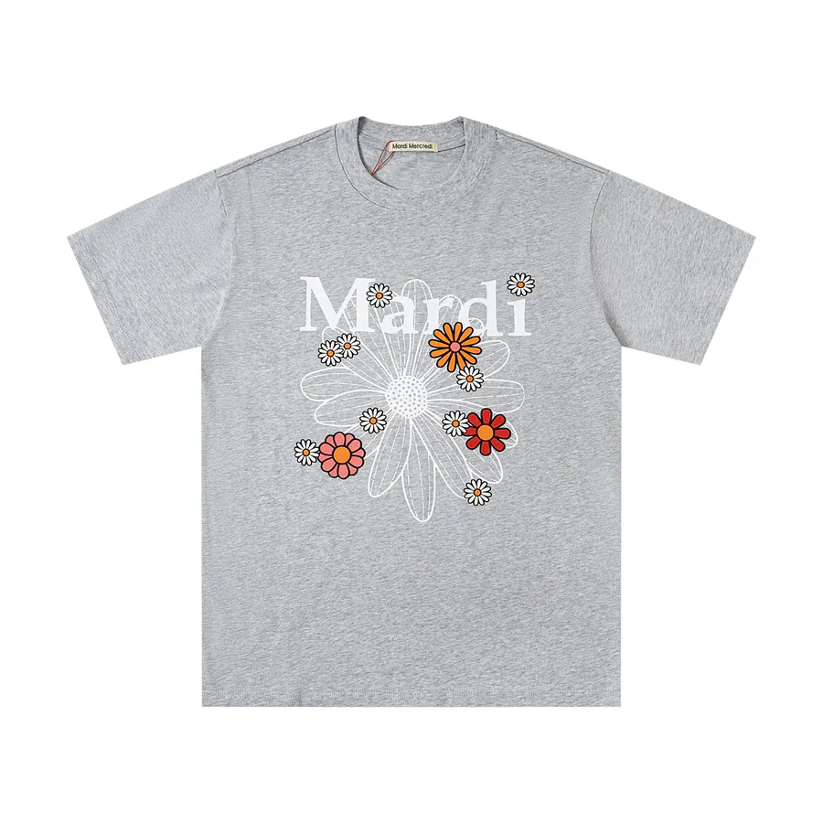 Mardi Mercredi Plant Flower Print T Shirt