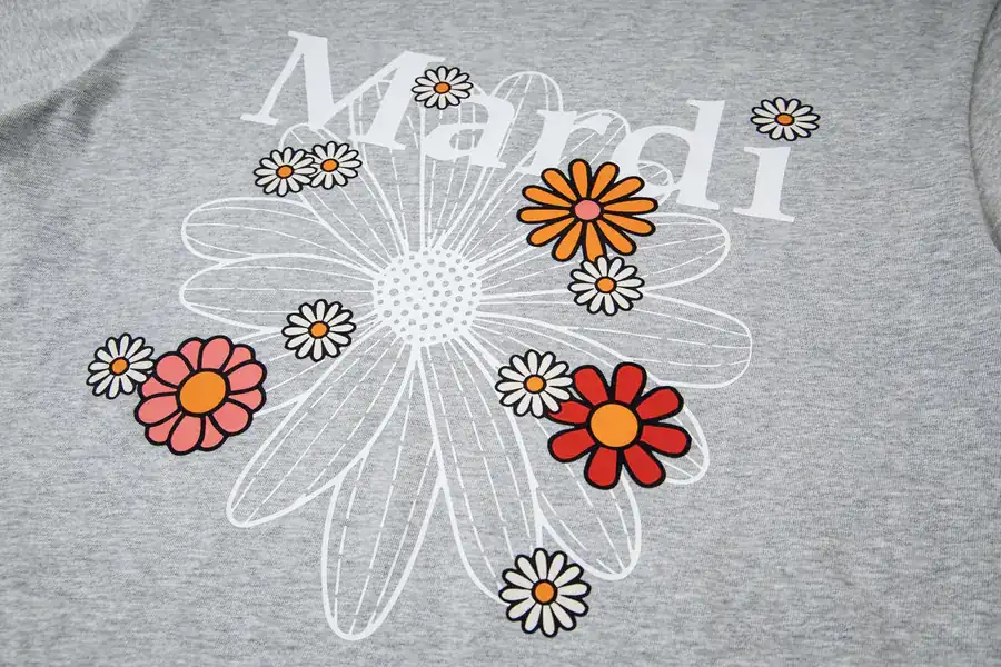 Mardi Mercredi Plant Flower Print T Shirt